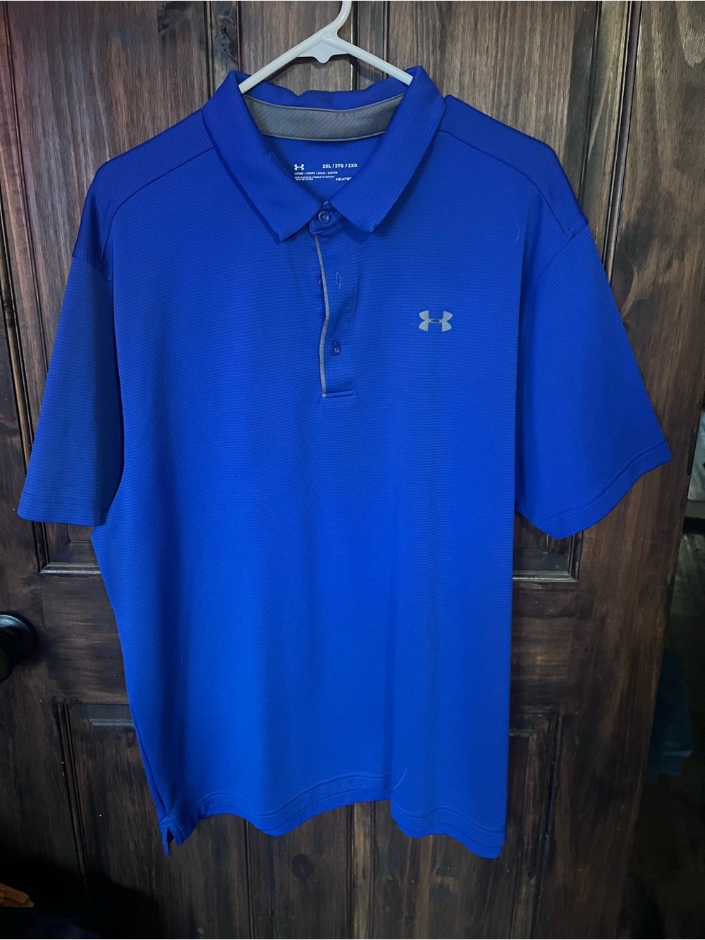 Under Armour Men’s Royal Blue Short-Sleeve Polo